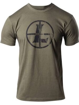 ae00-11093 Leupold Distressed Reticle Tee OD Green L
