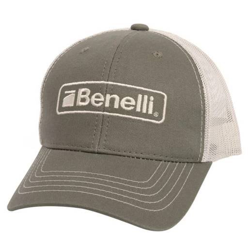 Benelli Logo Trucker Hat Olive