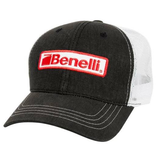Benelli Logo Trucker Hat Black