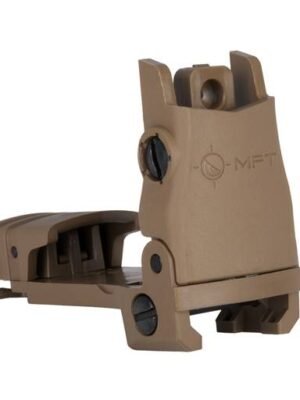 MFT AR-15 Rear Sight Scorched