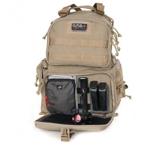 GPS Tactical Range Backpack Tan